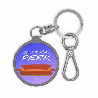 Central Perk Friends TV Keyring Tag Keychain Acrylic With TPU Cover