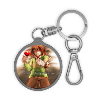 Chara Undertale Keyring Tag Keychain Acrylic With TPU Cover
