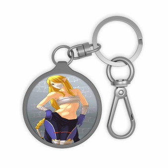 The Legend of Zelda Sheik Keyring Tag Keychain Acrylic With TPU Cover