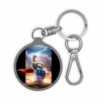 Thor The Avengers Lego Keyring Tag Keychain Acrylic With TPU Cover