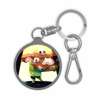 Zelda Undertale Keyring Tag Keychain Acrylic With TPU Cover