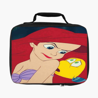 Ariel and Flounder Disney Lunch Bag Fully Lined and Insulated for Adult and Kids