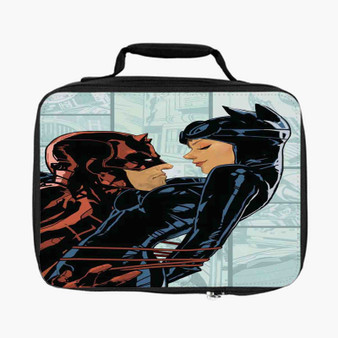 Daredevil and Catwoman Lunch Bag Fully Lined and Insulated for Adult and Kids