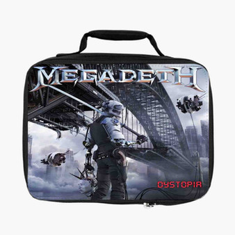 Megadeth Dystopia Lunch Bag Fully Lined and Insulated for Adult and Kids