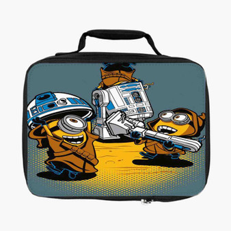 Minions Star Wars Droid Lunch Bag Fully Lined and Insulated for Adult and Kids