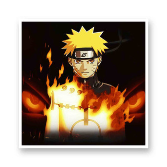 Uzumaki Naruto White Transparent Vinyl Kiss-Cut Stickers