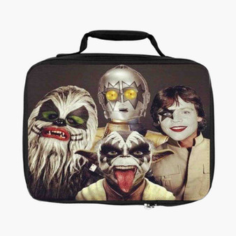 Star Wars as Kiss Band Lunch Bag Fully Lined and Insulated for Adult and Kids