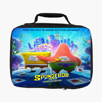 The Spongebob Movie Sponge on the Run Lunch Bag Fully Lined and Insulated for Adult and Kids