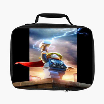Thor The Avengers Lego Lunch Bag Fully Lined and Insulated for Adult and Kids