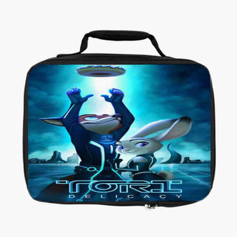 Zootopia Tron Legacy Lunch Bag Fully Lined and Insulated for Adult and Kids