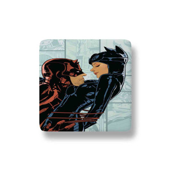 Daredevil and Catwoman Magnet Refrigerator Porcelain