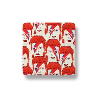 David Bowie Collage Magnet Refrigerator Porcelain