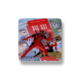 Doctor Who Deadpool Magnet Refrigerator Porcelain