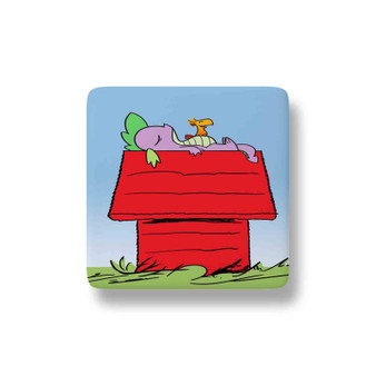 My Little Pony as Snoopy Magnet Refrigerator Porcelain