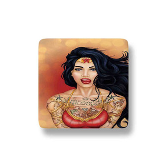 Punk Wonder Woman Magnet Refrigerator Porcelain