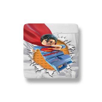 Superman Lego Magnet Refrigerator Porcelain