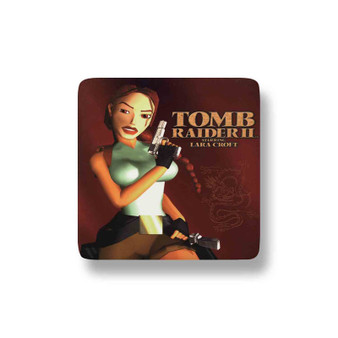 Tomb Raider Lara Croft Magnet Refrigerator Porcelain