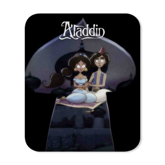 Aladdin and Jasmine Tim Burton Mouse Pad Gaming Rubber Backing
