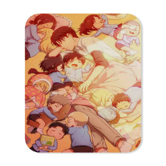 Attack on Titan Levi and Child Mouse Pad Gaming Rubber Backing