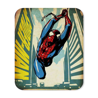 Comic Spiderman Mouse Pad Gaming Rubber Backing