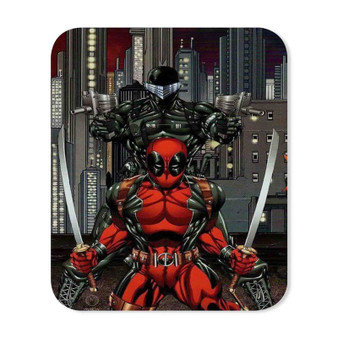 Deadpool Snake Eyes Mouse Pad Gaming Rubber Backing