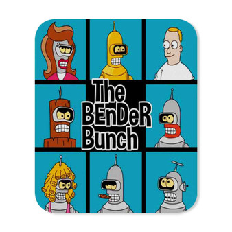 Futurama The Bender Bunch Mouse Pad Gaming Rubber Backing