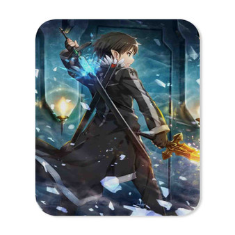 Kirito Sword Art Online New Mouse Pad Gaming Rubber Backing