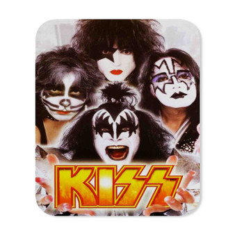 Kiss Band Art Mouse Pad Gaming Rubber Backing