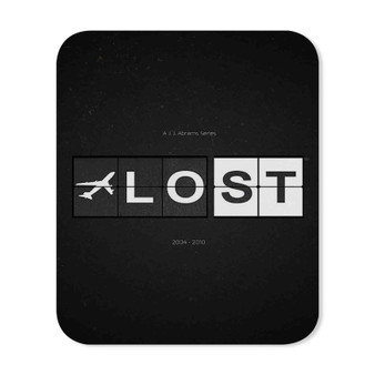 Lost Tv Mouse Pad Gaming Rubber Backing