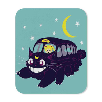 Sailor Moon Catbus Mouse Pad Gaming Rubber Backing