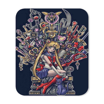 Sailor Moon Game of Thrones Mouse Pad Gaming Rubber Backing