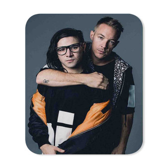 Skrillex and Diplo Project Jack Mouse Pad Gaming Rubber Backing