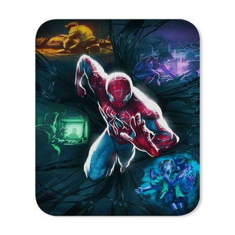 Spiderman Running Mouse Pad Gaming Rubber Backing