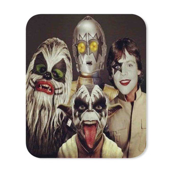 Star Wars as Kiss Band Mouse Pad Gaming Rubber Backing