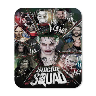 Suicide Squad Characters Mouse Pad Gaming Rubber Backing