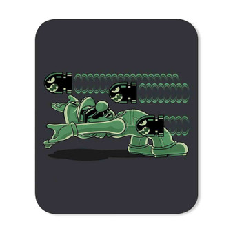 Super Mario Matrix Mouse Pad Gaming Rubber Backing