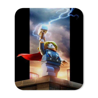 Thor The Avengers Lego Mouse Pad Gaming Rubber Backing