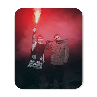 Twenty One Pilots Fire Mouse Pad Gaming Rubber Backing