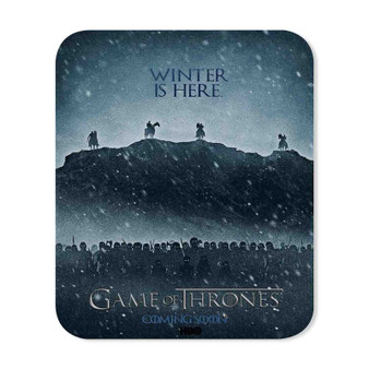 Winter is Here Game of Thrones Season 7 Mouse Pad Gaming Rubber Backing