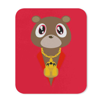 Yeezy Bear Kanye West Mouse Pad Gaming Rubber Backing