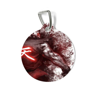 Akuma Street Fighter Art Pet Tag for Cat Kitten Dog