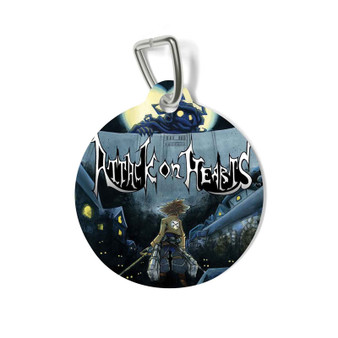 Attack on Hearts Pet Tag for Cat Kitten Dog