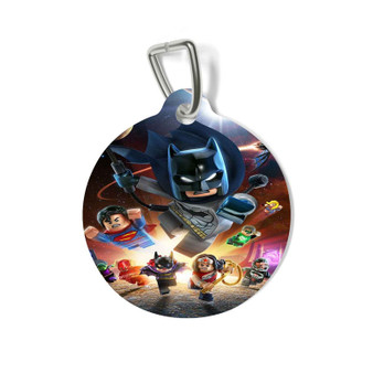 DC Comics Superheroes Lego Pet Tag for Cat Kitten Dog