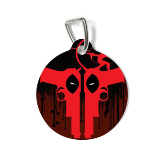 Deadpool Guns Pet Tag for Cat Kitten Dog