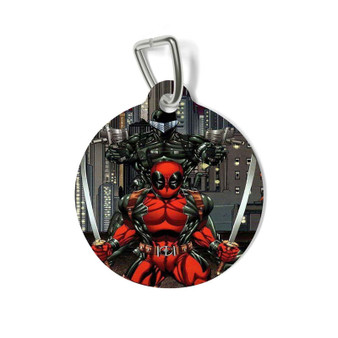 Deadpool Snake Eyes Pet Tag for Cat Kitten Dog