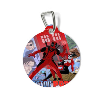 Doctor Who Deadpool Pet Tag for Cat Kitten Dog
