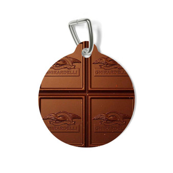 Domingo Ghirardelli Chocolate Pet Tag for Cat Kitten Dog