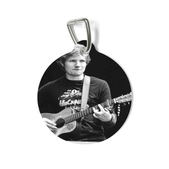 Ed Sheeran With Guitar Pet Tag for Cat Kitten Dog