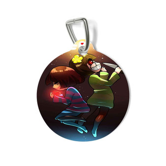Frisk and Chara Undertale Pet Tag for Cat Kitten Dog