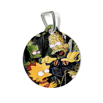 Hellraiser Meets the Simpsons Pet Tag for Cat Kitten Dog